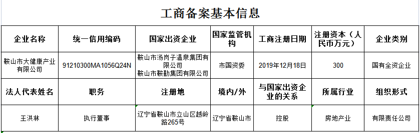 大健康产业有限公司